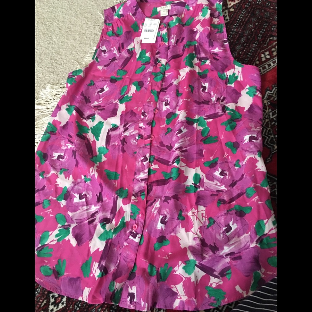 Jcrew sleeveless blouse size 10 bundle!
